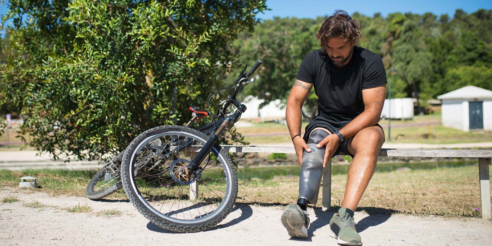 person-wearing-prosthetic-getting-ready-for-training-